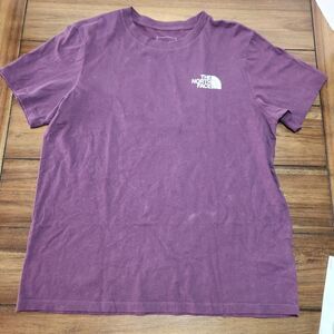 The North Face (Never Stop Exploring) SS Maroon Lg